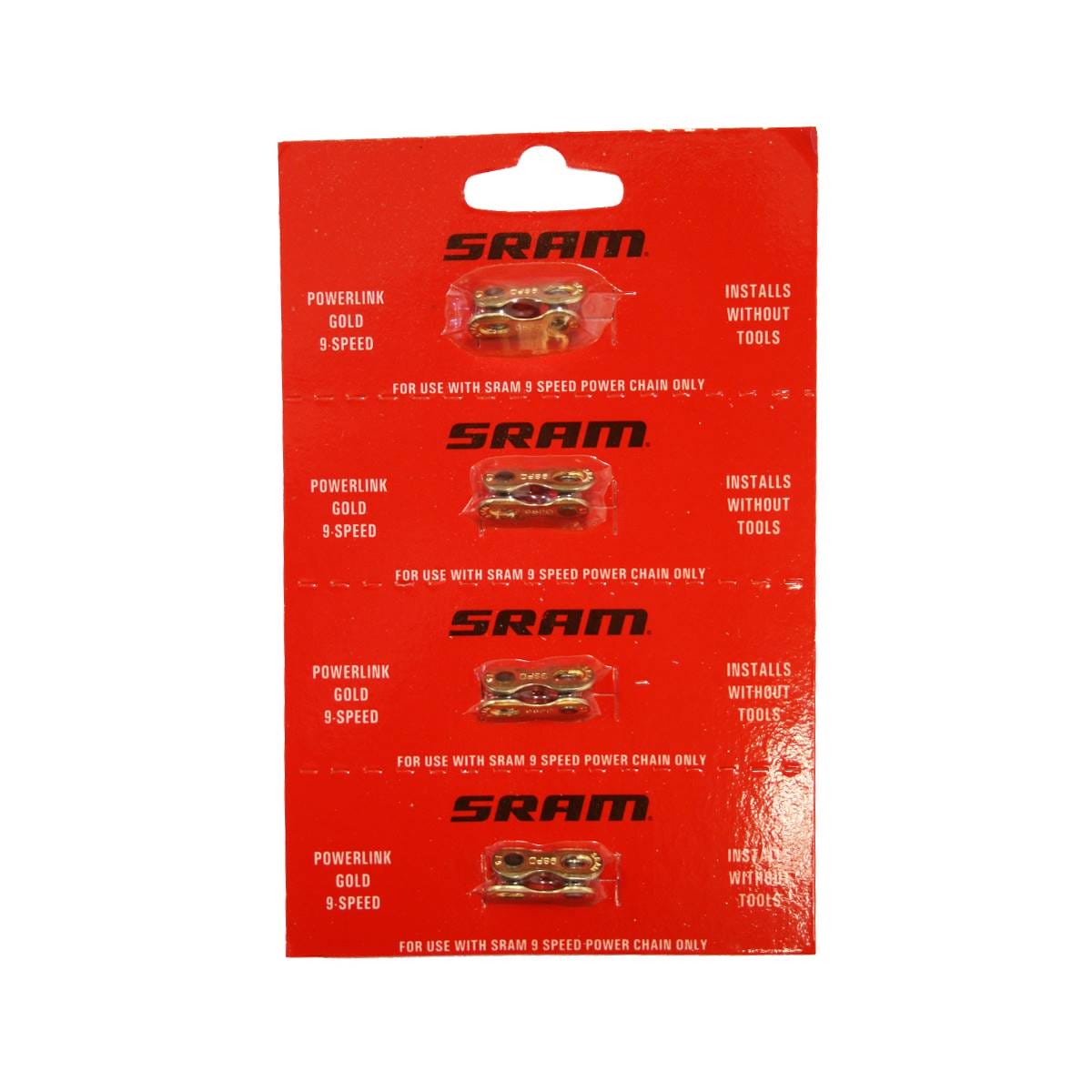 Sram connecteur de chaine velo 9v. or (attache rapide) – Image 4