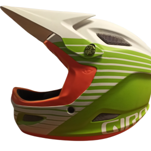 Casque Giro Cipher Blanc Mat / Vert Lima / Orange