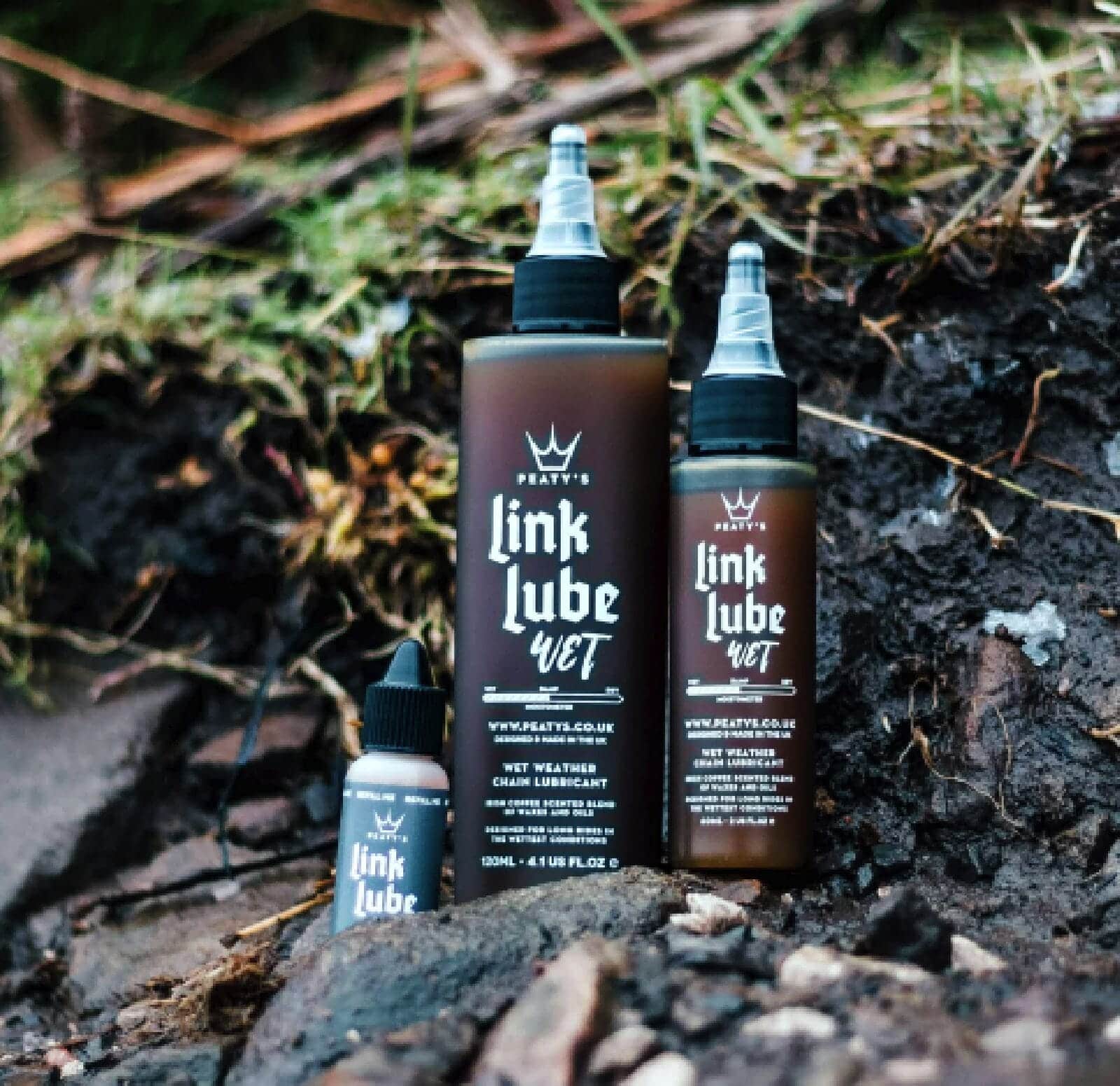 Lubrifiant Peaty’s Link Lube condition humide 120ml – Image 3