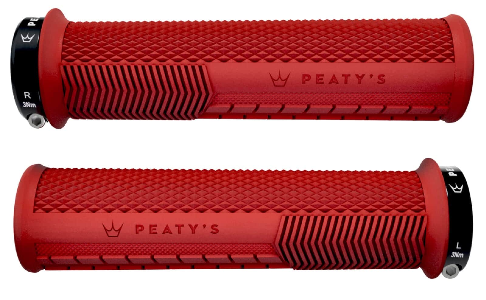 Poignees Peaty’s MONARCH KNURL Fin (30-32mm) SUPERSOFT – Image 3