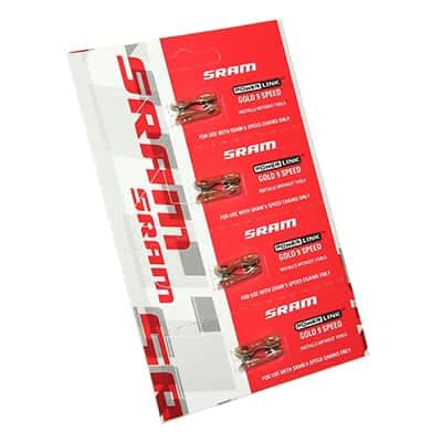 Sram connecteur de chaine velo 9v. or (attache rapide) – Image 5