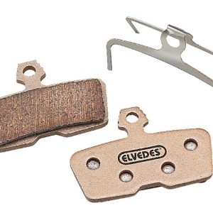 Paire plaquettes Elvedes de frein métaliques SRAM Code (2011+)/Code R:RSC/DB8/G2 RE/Guide RE