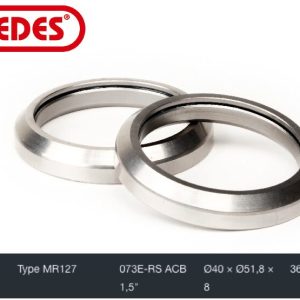 Roulement Jeu de Direction Elvedes Type MR127 1,5″ Ø40xØ51,8×8 36°x45°