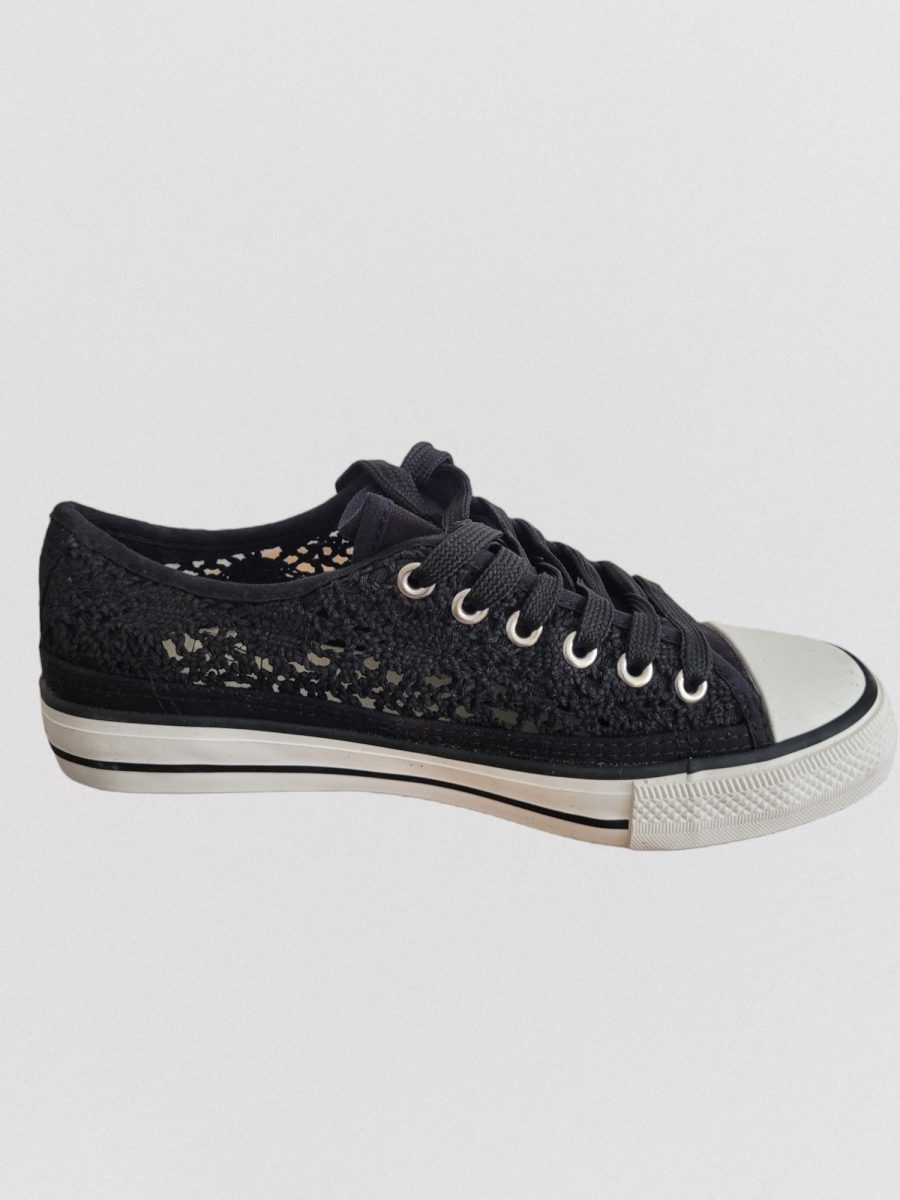 Baskets effet crochet. – Image 5