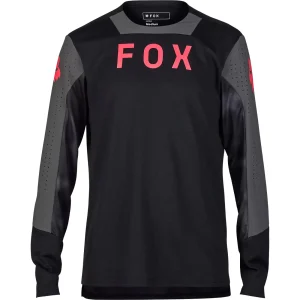 Maillot Fox Defend Taunt manches longues – Noir