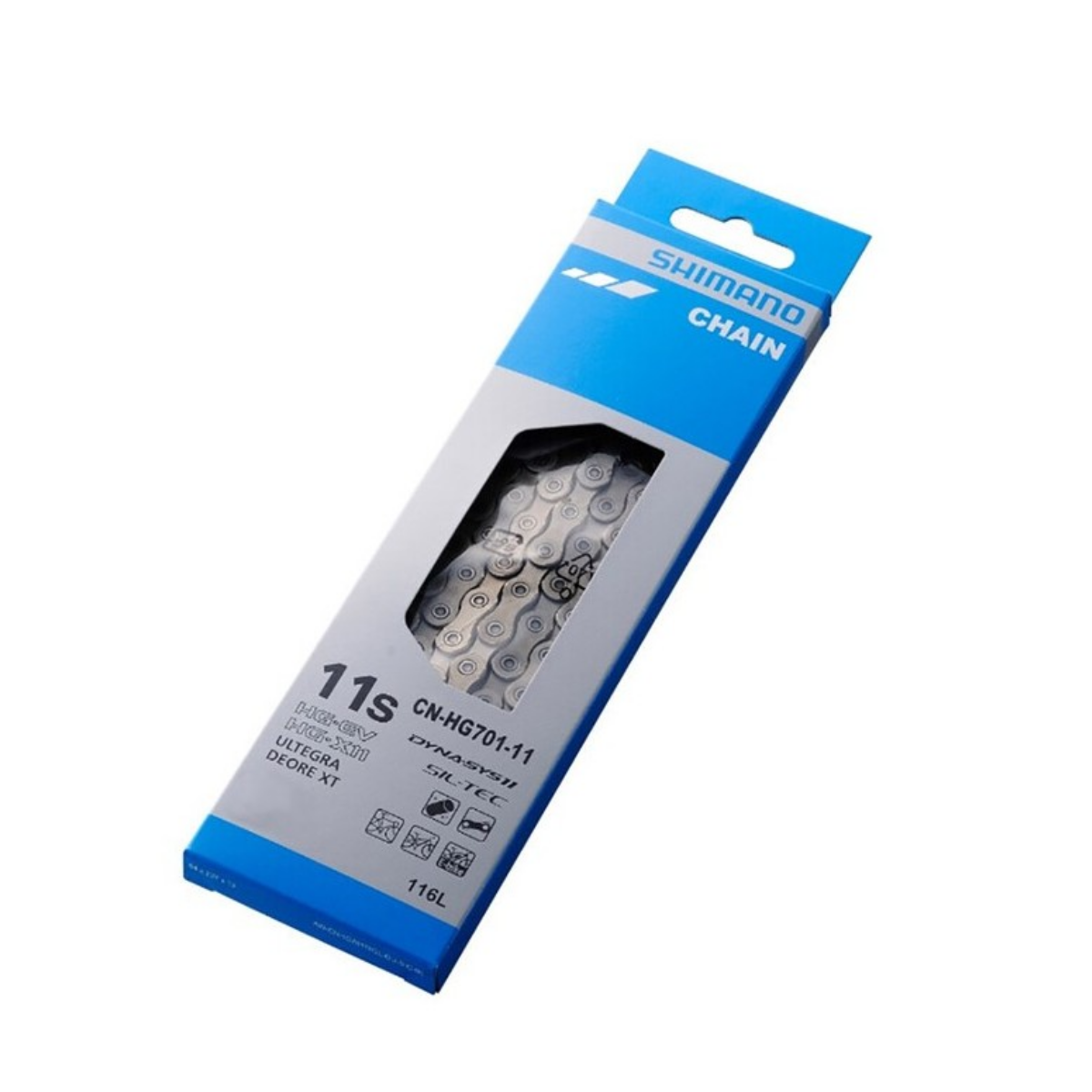 Chaîne Shimano XT/Ultegra HG701 11v 138 maillons (+Quick-Link) – Image 4