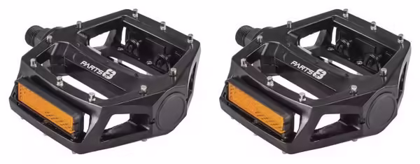 Paire de Pédales Plates Parts 8.3 Rebel Noir