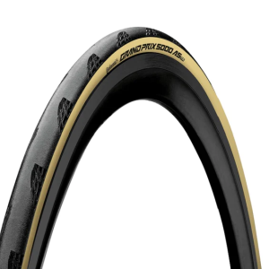 Pneu Continental Grand Prix 5000 All Season700x25c Tubeless Ready Vectran LazerGrip ACT BlackChili Reflex