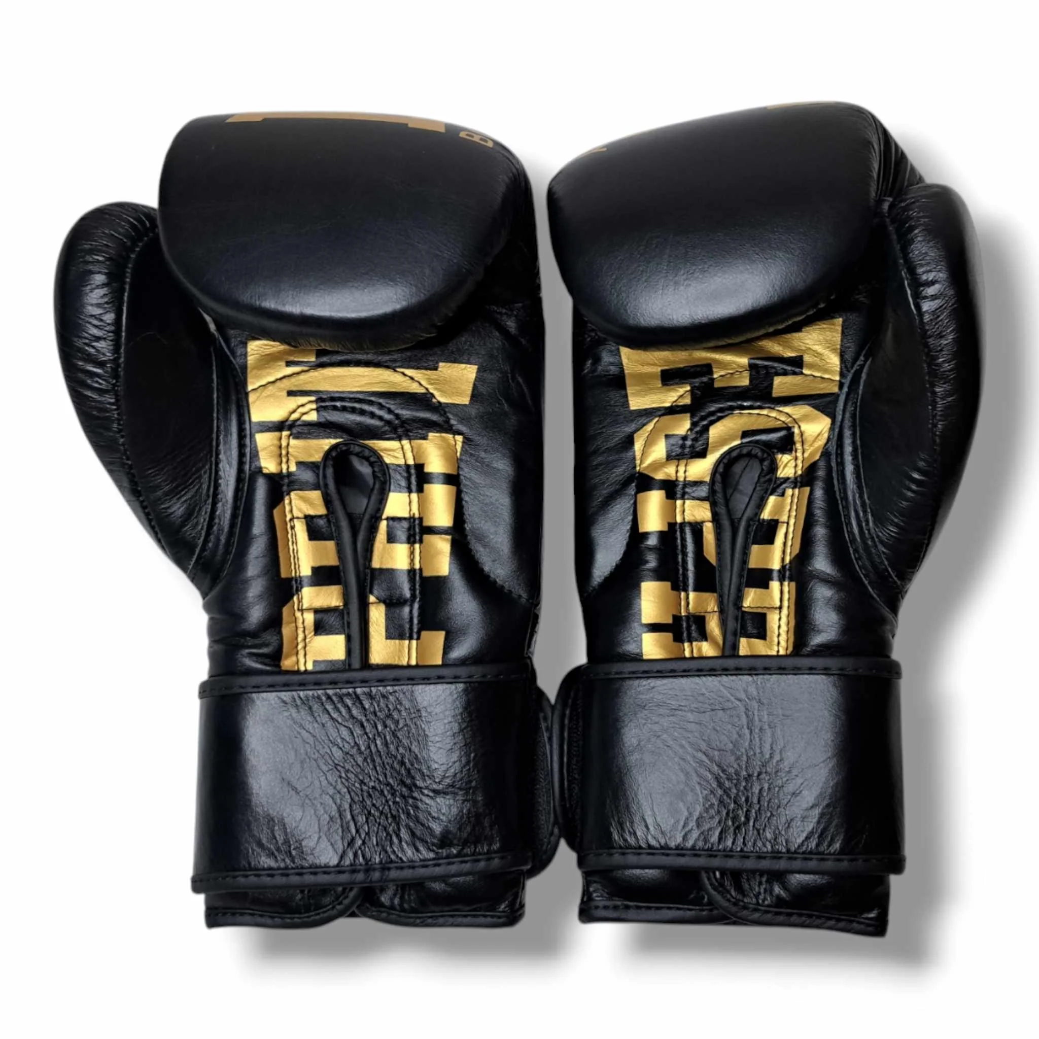 Gants de sparring Esprit Boxe (Noir et Or) – Image 6
