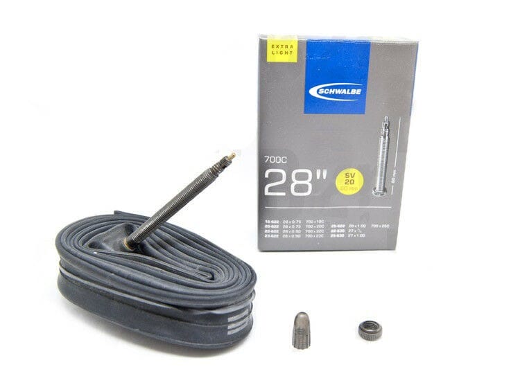 Chambre Schwalbe 700X18-23 C Valve longue PRESTA 60mm – Noire – SV20VL