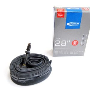 Chambre Schwalbe 700X18-23 C Light PRESTA – SV20 – Valve Noire