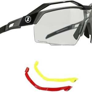 LAZER VENTO MONTURE Noir/Rouge/Jaune