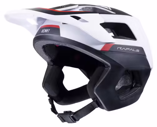 Casque Kenny Rafale White/Red Helmet – Image 3