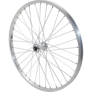 Roue vtt 24″ Velox alu avant moyeu alu blocage jante 21c