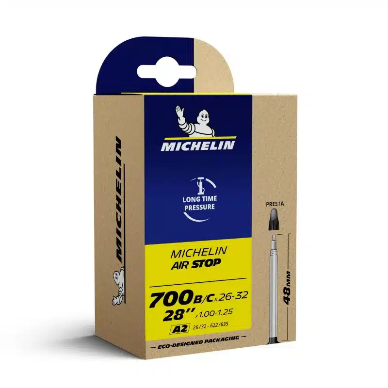 Chambre Michelin caa airstop a2 26/32×622 presta 48mm – Image 4
