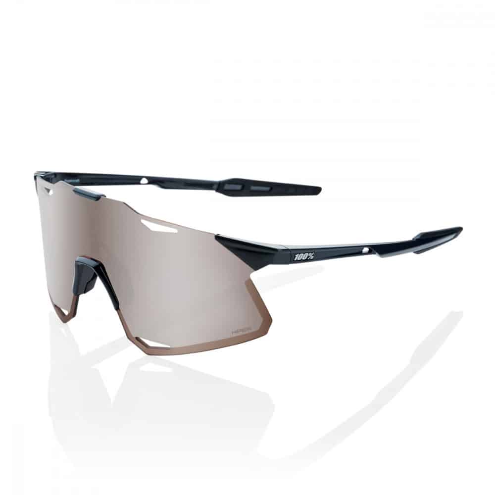 Lunettes 100% Hypercraft Noir brillant / Argent – Image 2