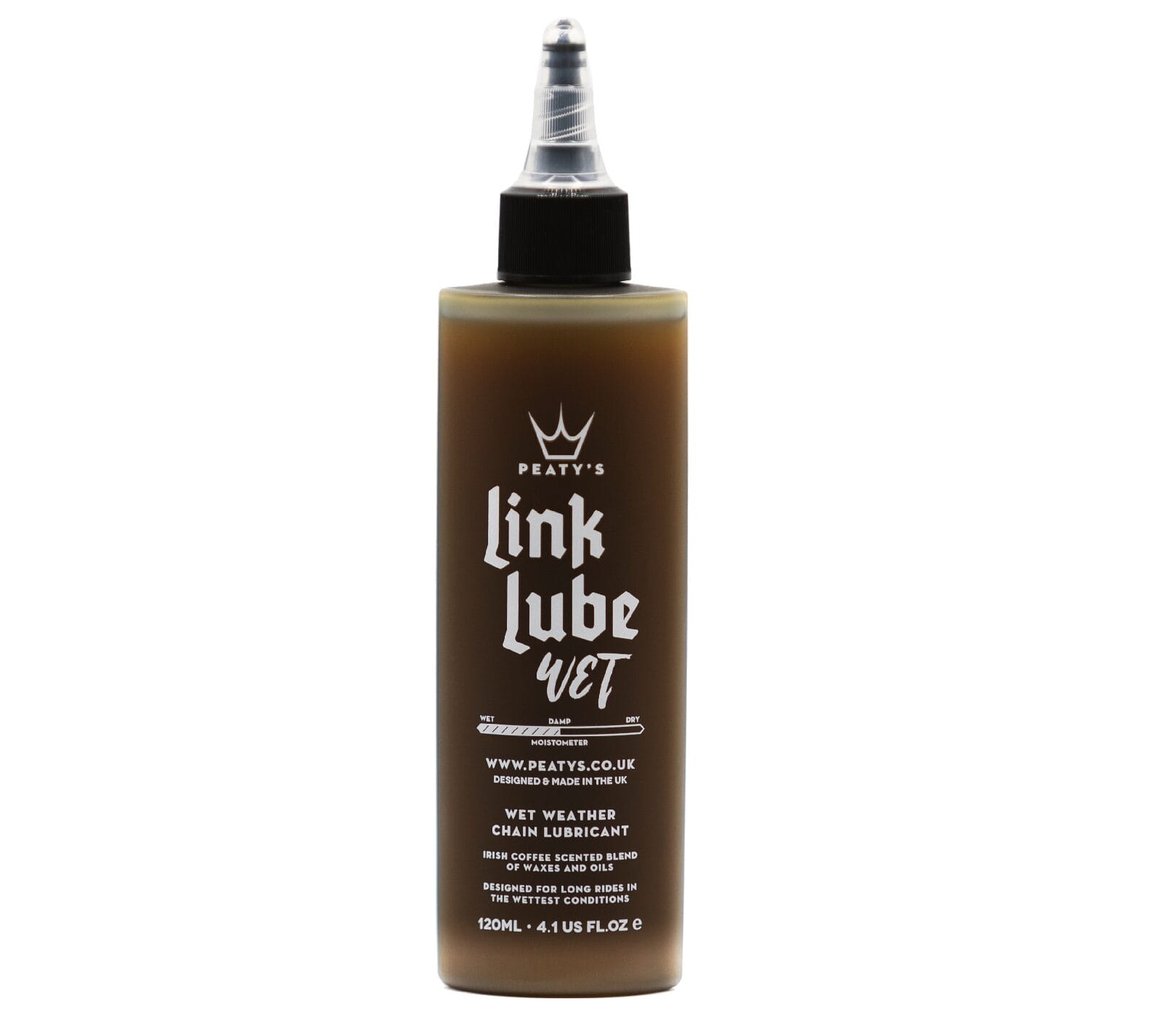 Lubrifiant Peaty’s Link Lube condition humide 120ml