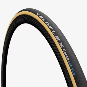 Pneu Route Veloflex  corsa evo tubeless ready – noir / beige 25-622 700x25c ts noir et beige