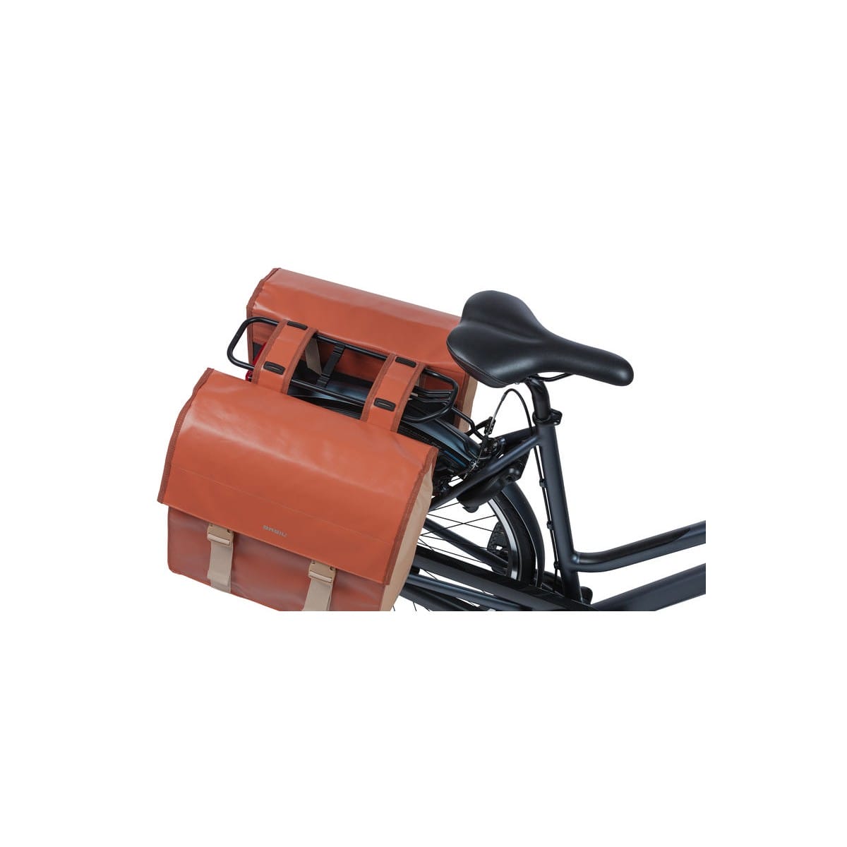 Basil sac vélo urban load sac double 48-53l rouge/rose – Image 5