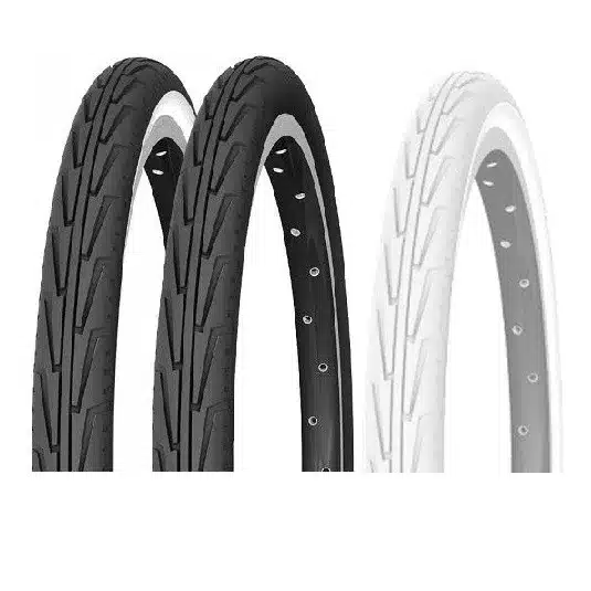 Pneu VTC Michelin city 500a city-j noir-blanc tr (20 x 1 1-2) (40-440) – Image 2