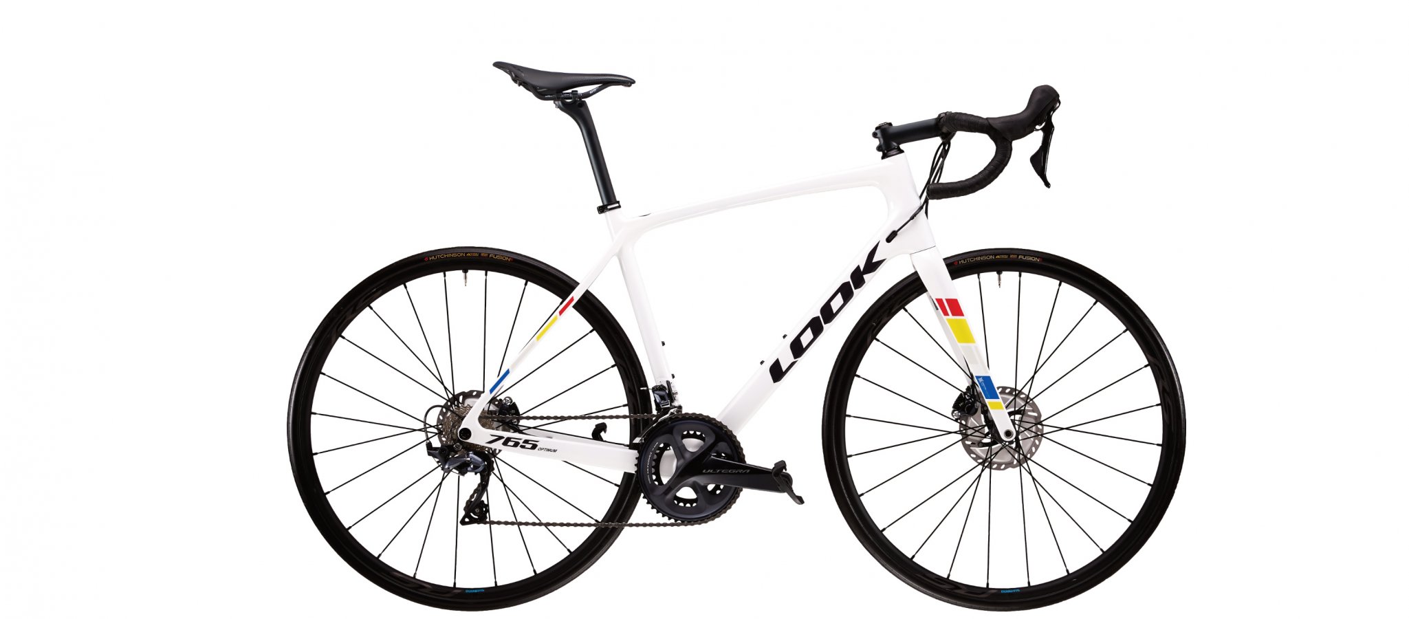 LOOK 765 OPTIMUM DISC ULTEGRA PROTEAM WHITE GLOSSY 2023 – Image 2
