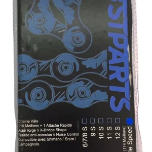 Chaine BST-PARTS Singlespeed (114 maillons) argent