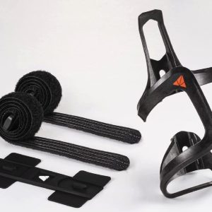 Porte Bidon Granite AUX Carbon noir mat, avec STRAP montage sans fixation porte bidon