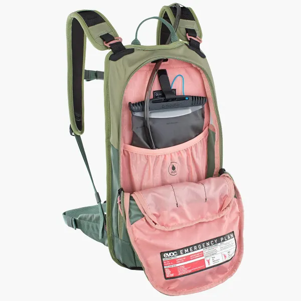 Sac à dos Stage 6l + poche 2l vert olive – Image 5