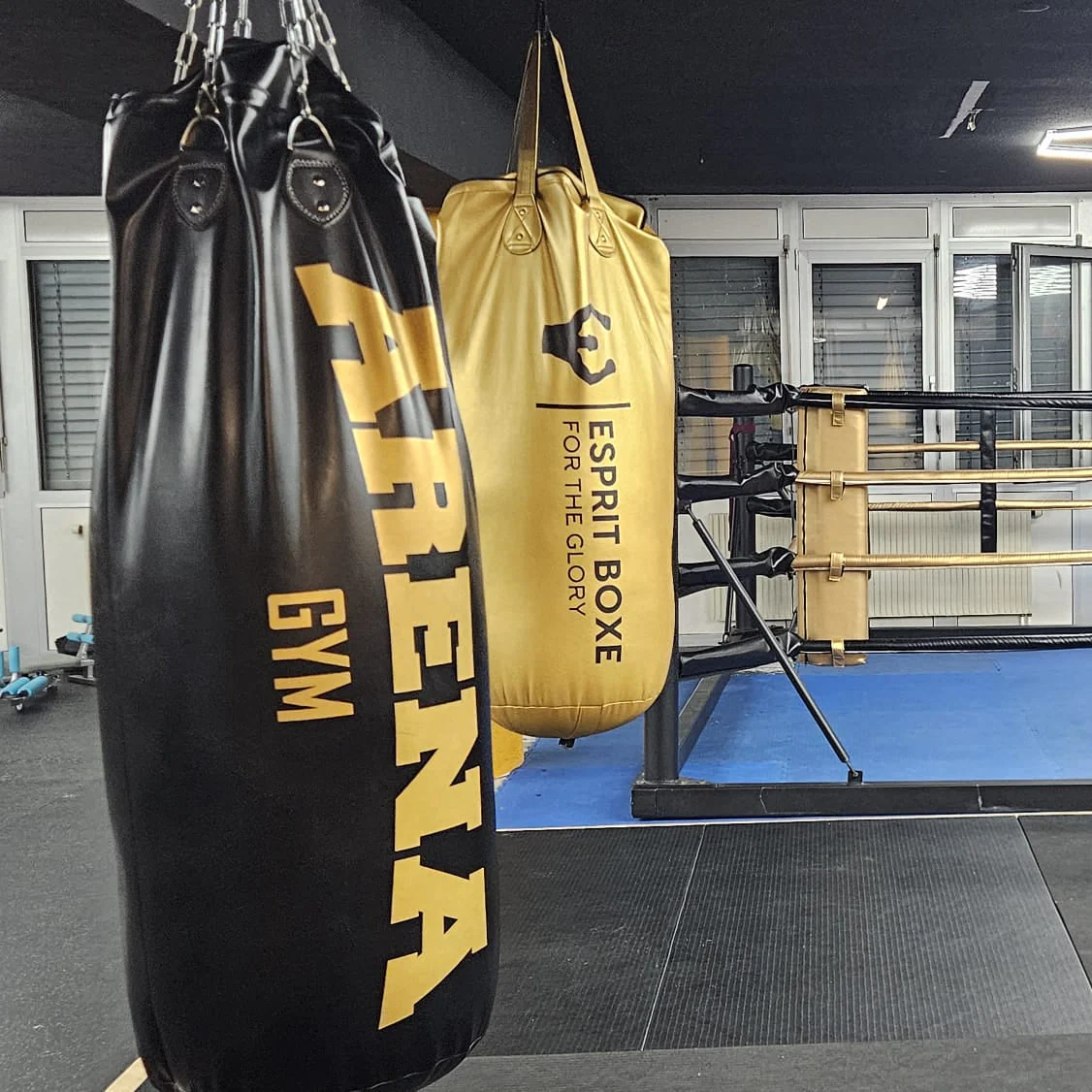 Sac de frappe Gold Esprit Boxe – Image 4