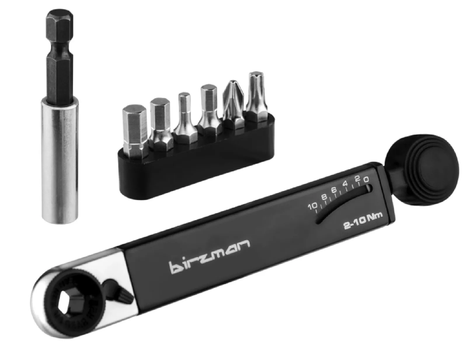 Clé dynamométrique Poche 2 à 10 Nm BIRZMAN (avec embouts + extension) – Image 2