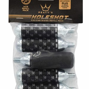 Cartouches CO2 Peaty’s Holeshot Recharge (x5)- MTB (25g)