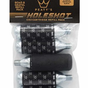 Cartouches CO2 Peaty’s Holeshot Recharge (x5)- Route / Gravel (16g)