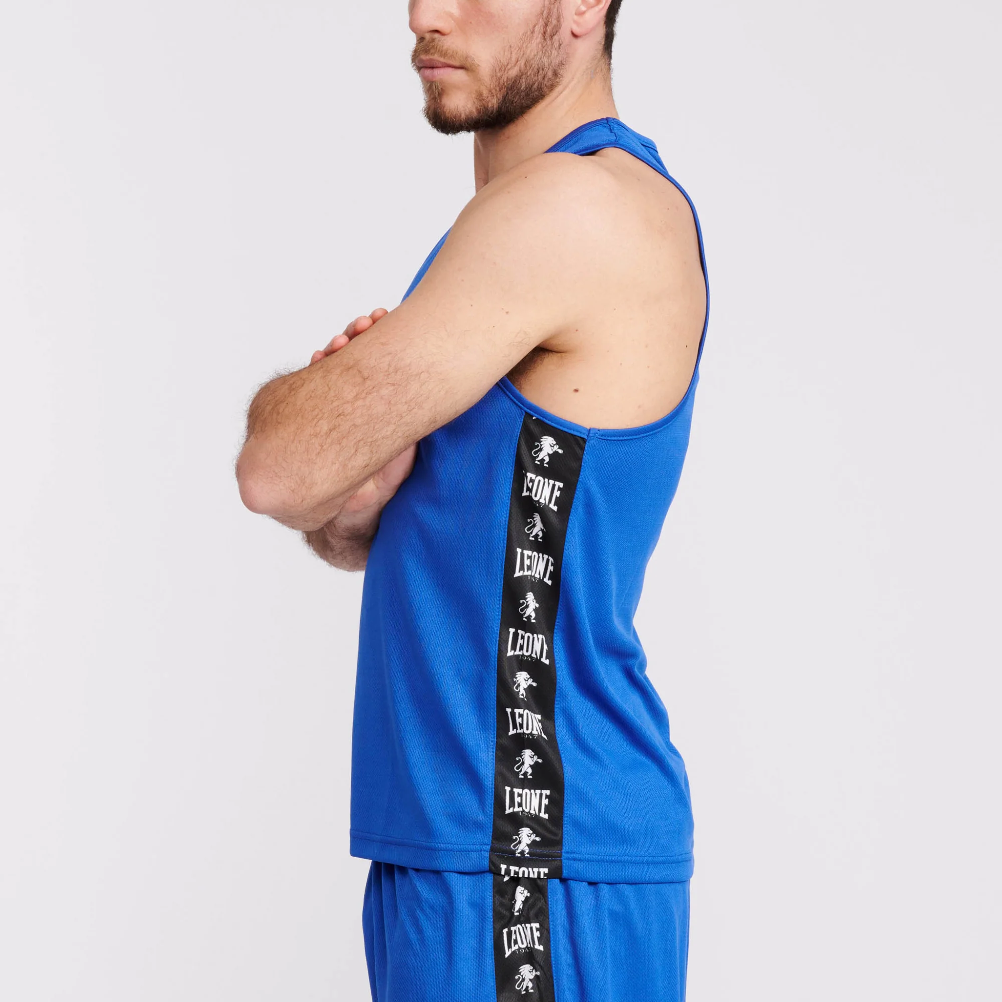 Débardeur de boxe bleu LEONE Ambassador – Image 4
