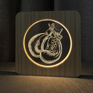 Décoration boxe Veilleuse gants de boxe