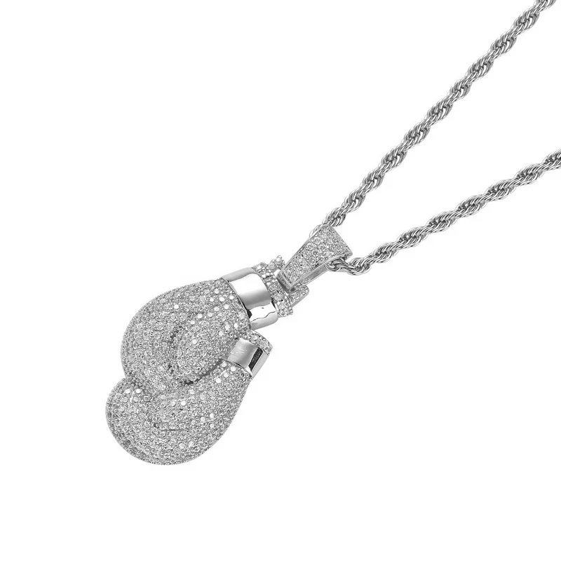 Pendentif gants de boxe en Diamant – Image 6