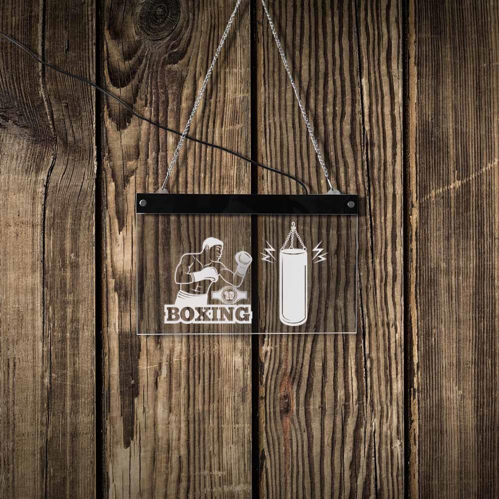 Décoration boxe Affiche lumineuse boxe – Image 7