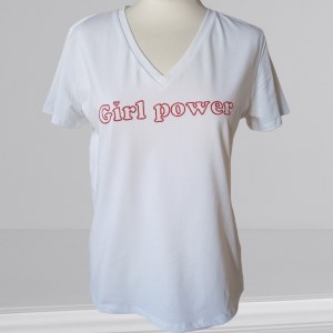 T-shirt Slogan Girl Power.