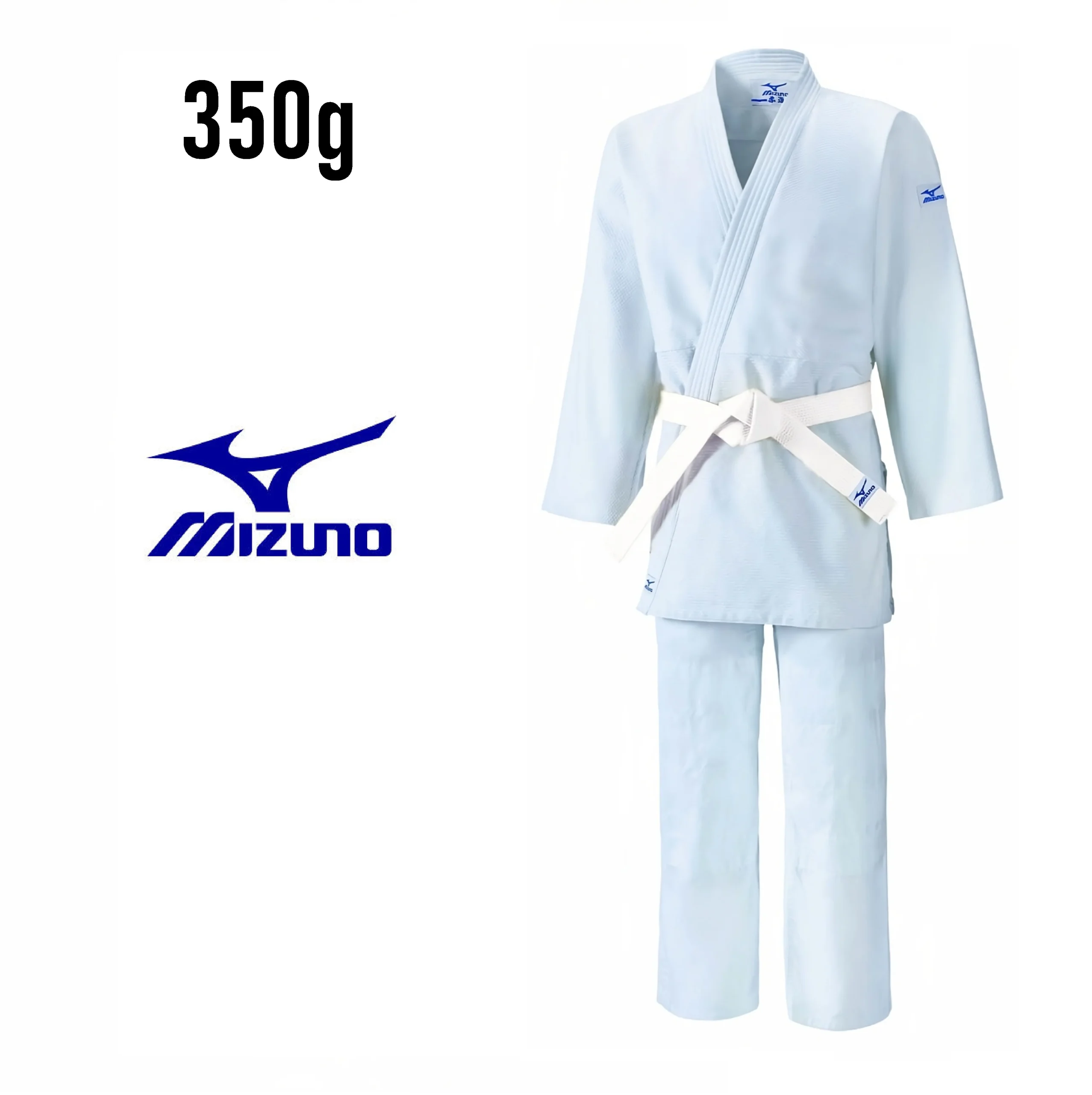 Judo-gi MIZUNO KODOMO 350G blanc – Image 2