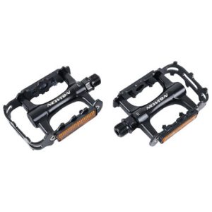 PEDALE VTT ALU NEWTON NOIR CAGE ALU NOIR 9/16″
