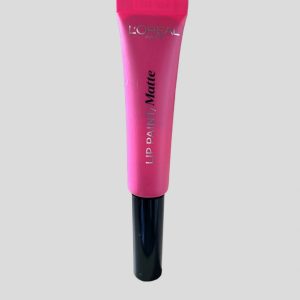 Rouge à lèvres L’Oréal liquide 202 King Pink mat.
