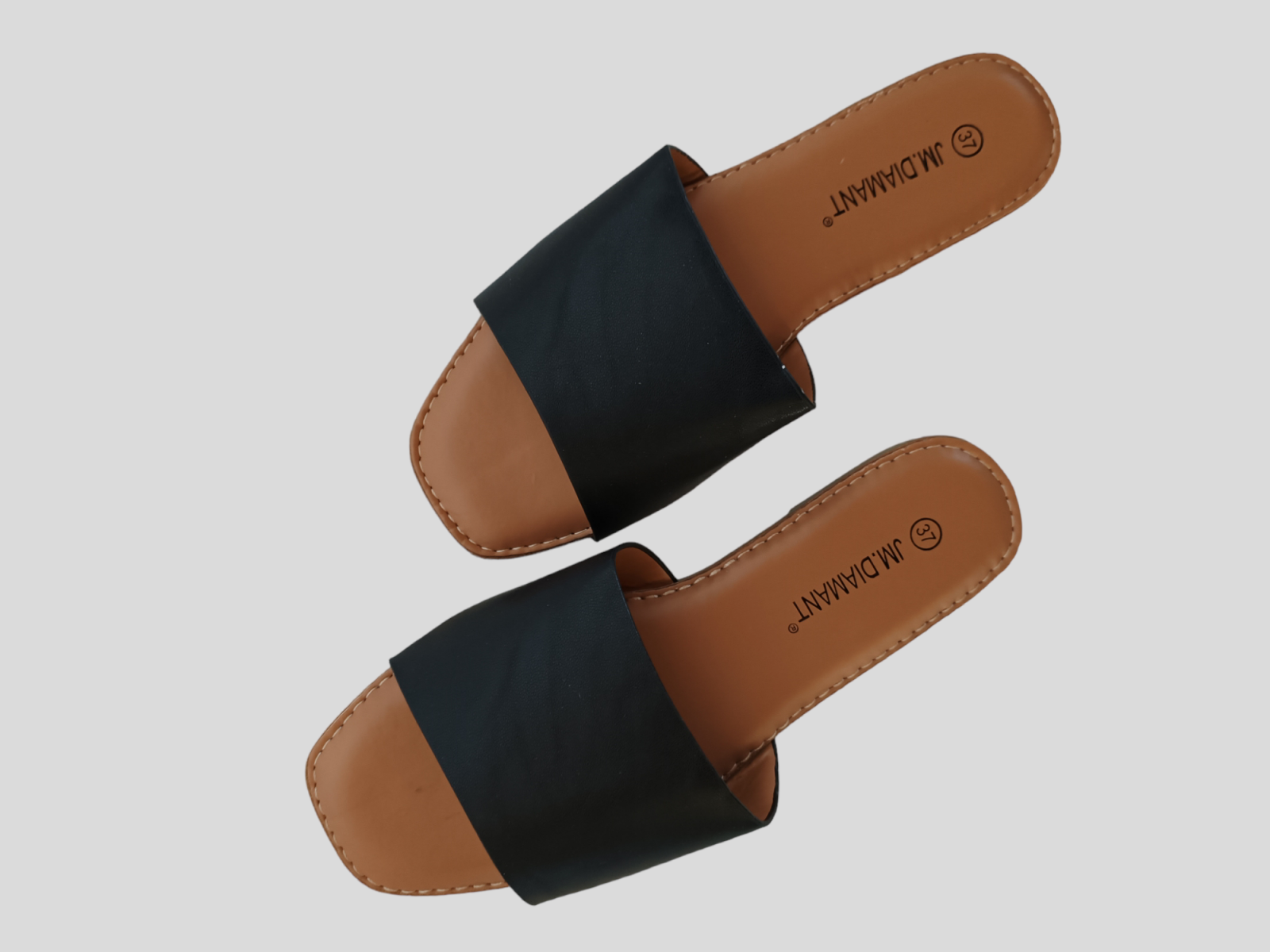 Mules plates bande simple. – Image 4