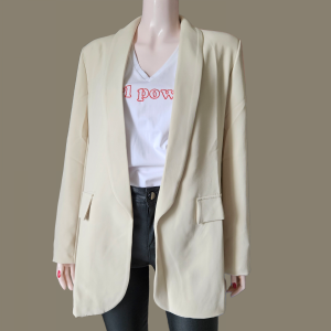 Blazer Uni Beige.
