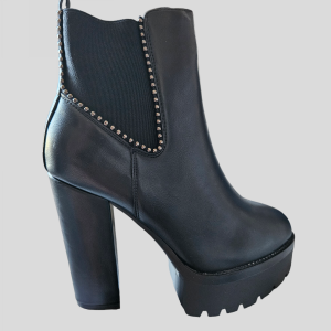 Bottines talon à plate-forme