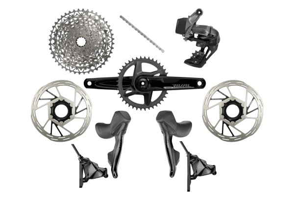 GROUPE COMPLET GRAVEL SRAM RIVAL AXS 1x12V 172.5MM 40D – Image 2