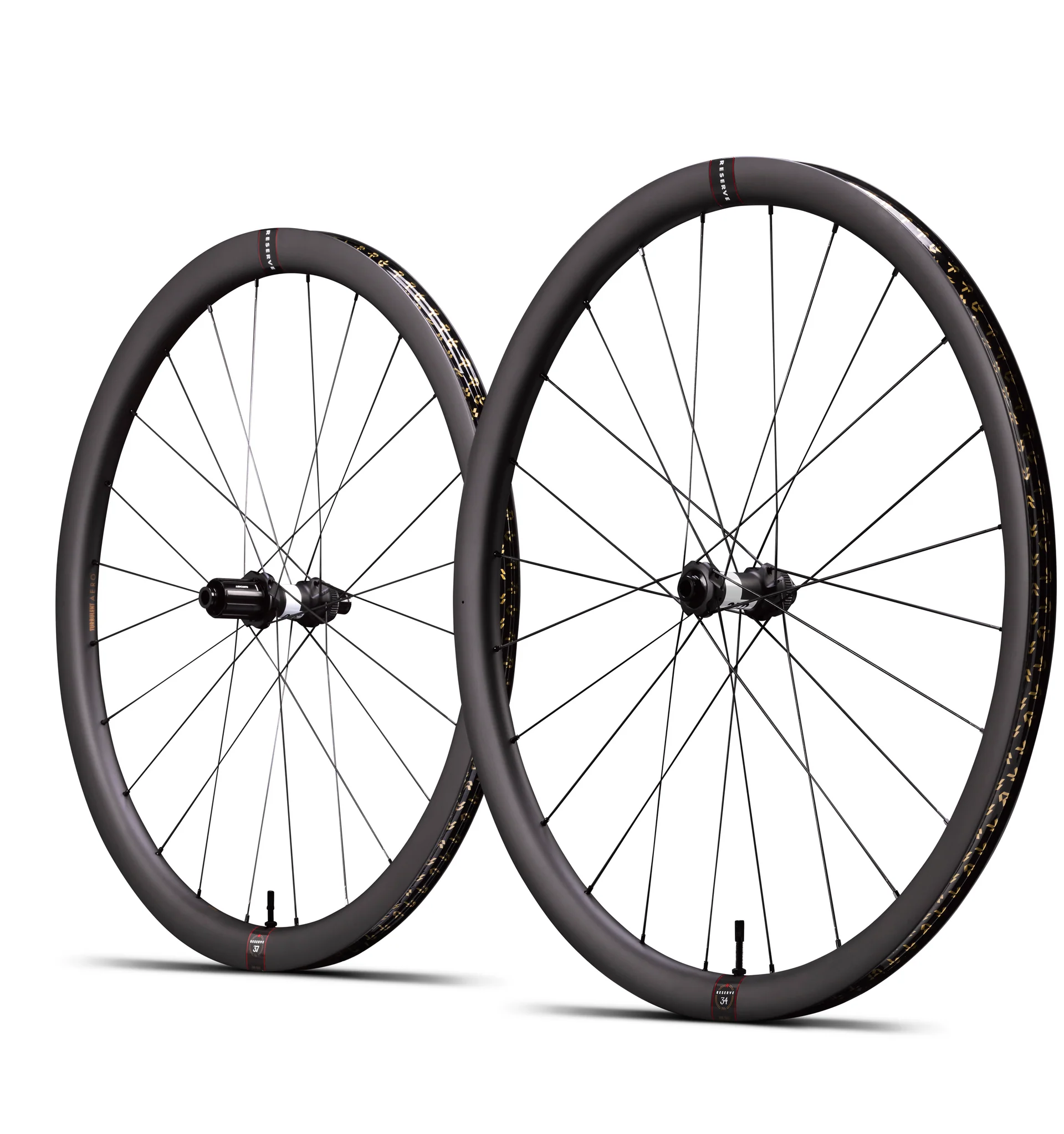 Roues RESERVE 34/37 TURBULENT AERO DT 240