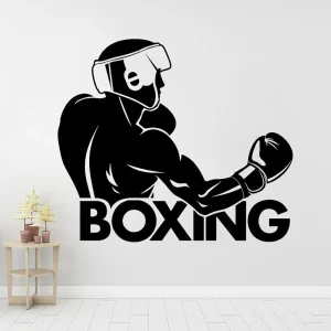 Décoration boxe Stickers Shadow Boxing