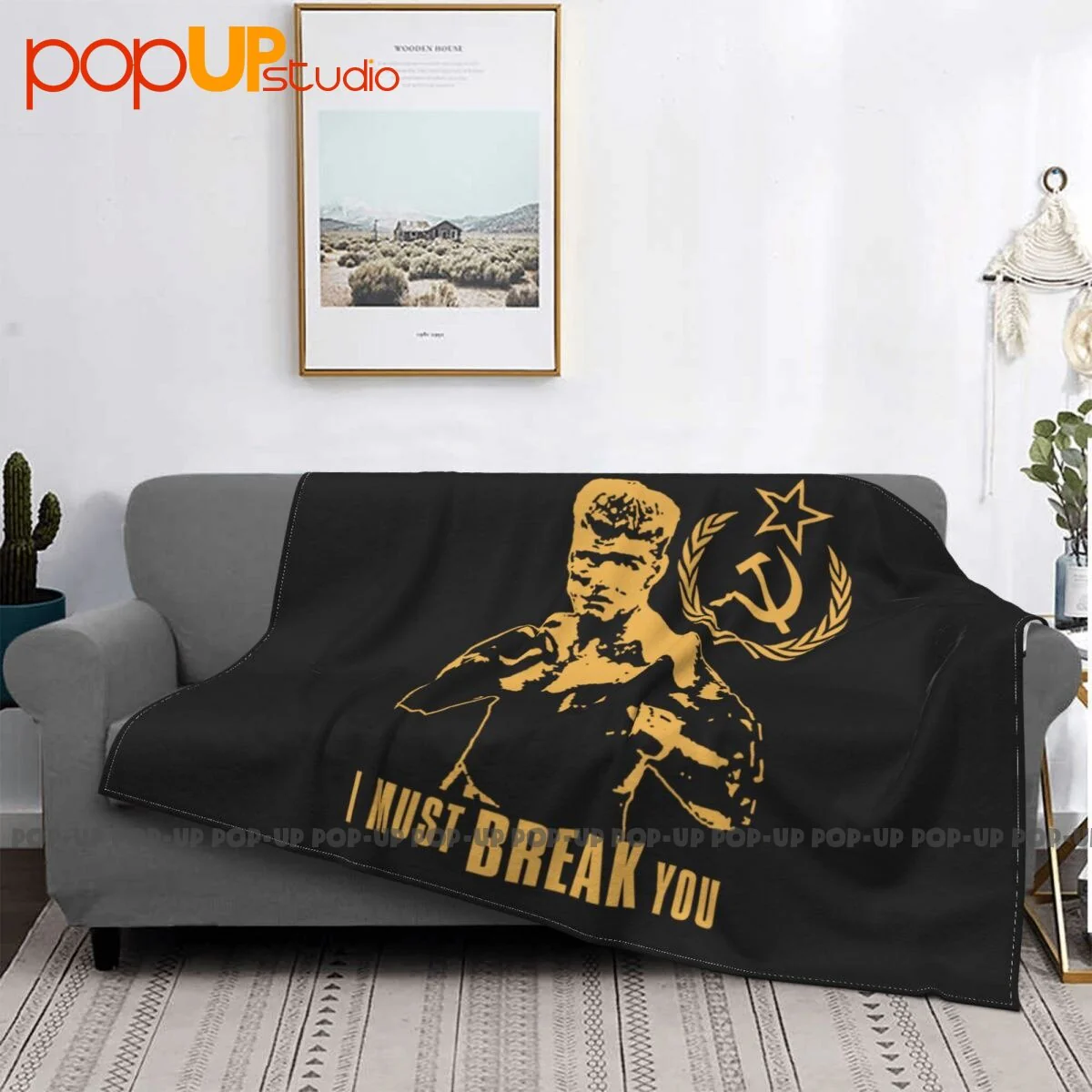 Décoration boxe Couverture Ivan Drago – Image 2