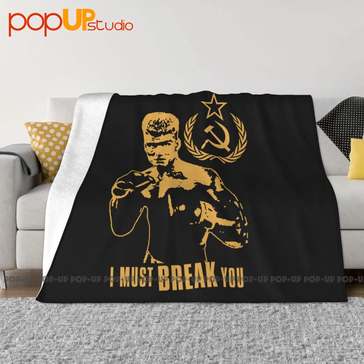 Décoration boxe Couverture Ivan Drago – Image 3