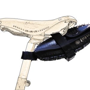 Sacoche de Selle en Pneu Recyclé