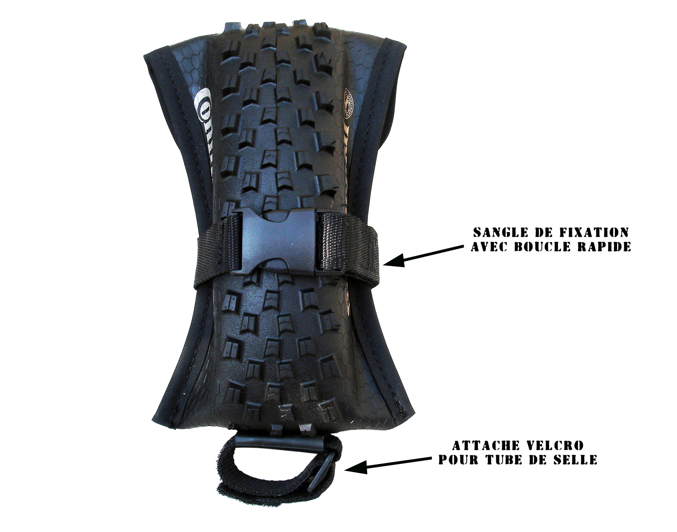 Sacoche de Selle en Pneu Recyclé – Image 4